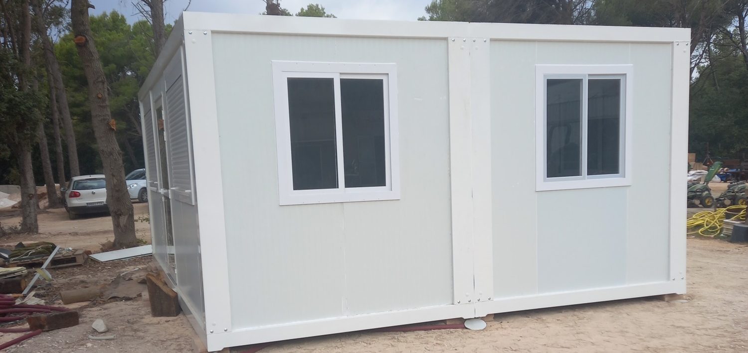 caseta de obra modular entregada en palma de mallorca